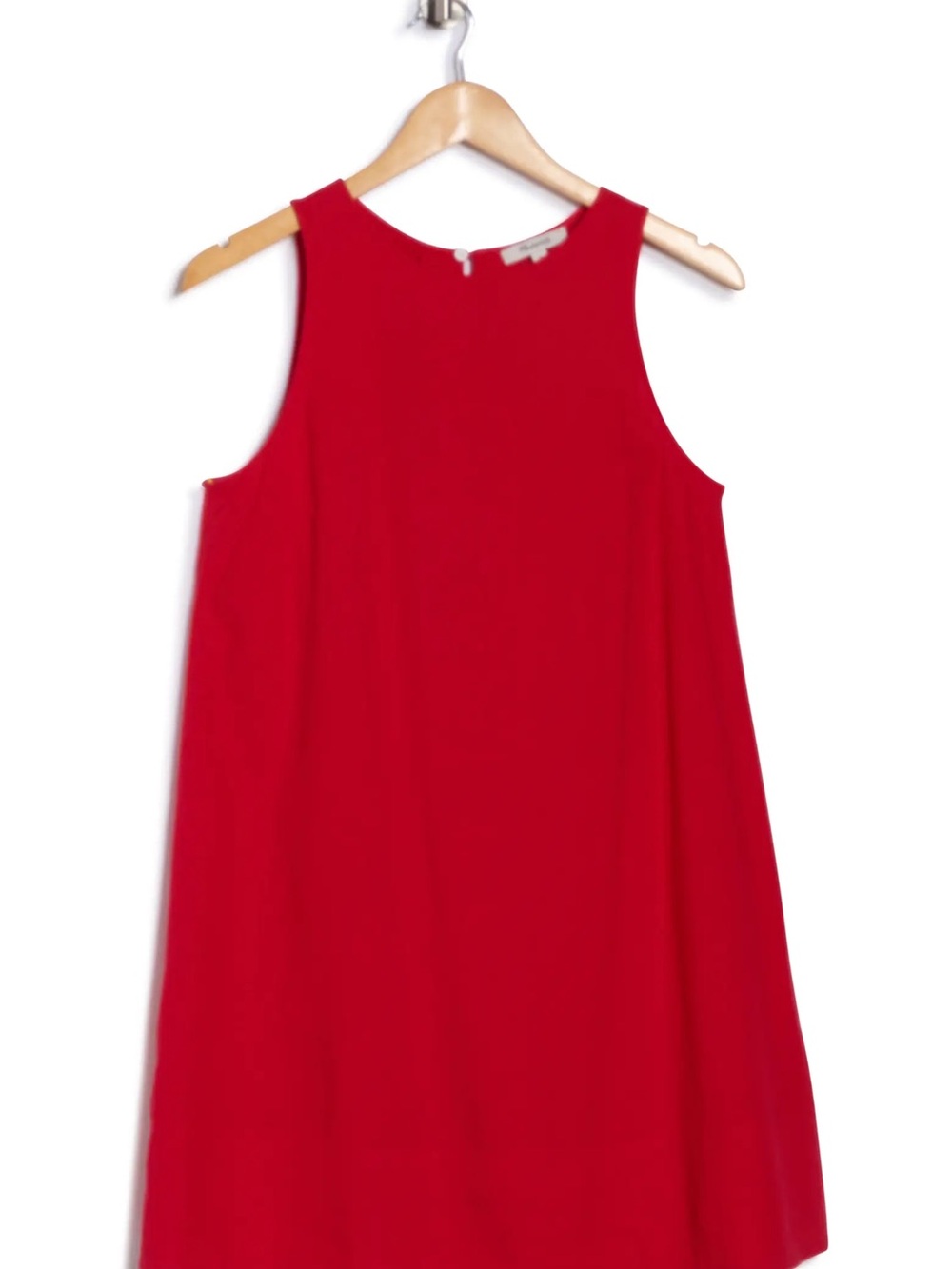 Madewell Red Sleeveless Mini Dress - Picture 3 of 3